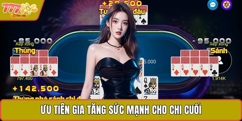 Ưu tiên gia tăng sức mạnh cho chi cuối